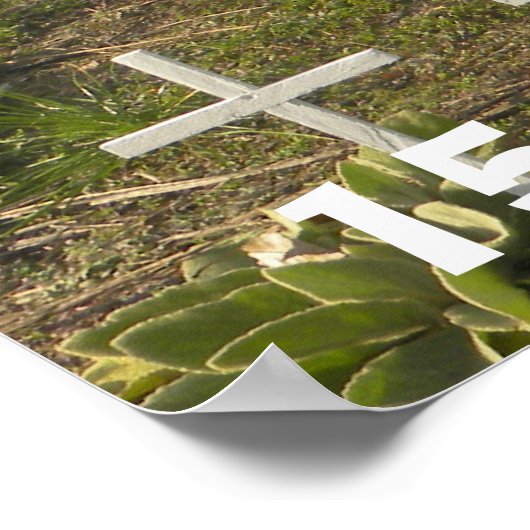 ストップ ポスター (角)