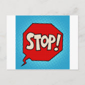 ストップ ポストカード (正面)