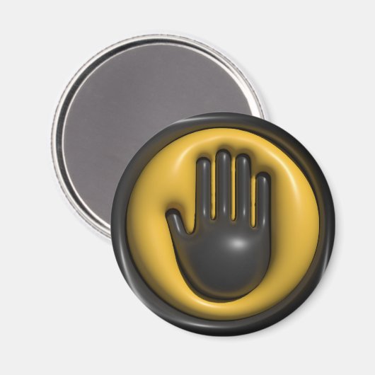 ストップ! マグネット (正面/裏面)