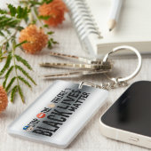 👮ストップ⛔暴✋ キーホルダー (正面右)