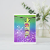 ストップ!見ろ。ジャズ*はがき ポストカード (スタンド正面)