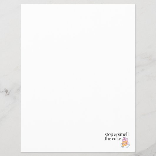 ストップ＆香るケーキ チラシ (正面)