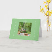 ストップ*FISHES*が*ハッピーバースデー"カードと言う カード (黄色い花)