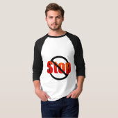 ストップ Tシャツ (正面フル)