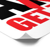 ストップAIDS：テストの実施 ポスター (角)