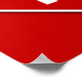 ストップAIDS Redポスタープリント ポスター (角)