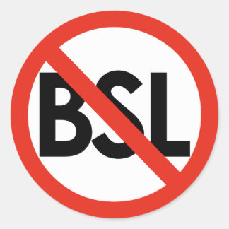 ストップBSL!アンチ-BSLラージスタンプ ラウンドシール