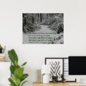 ストップby Woods Snow ポスター (ホームオフィス)