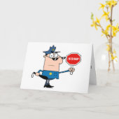 ストップCOPにより***愛しています!*** カード (黄色い花)