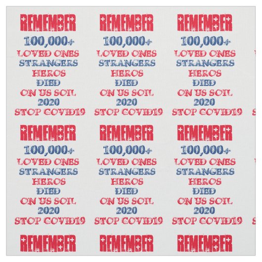 ストップCOVID19 ファブリック (見本)