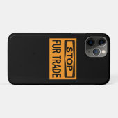 ストップFur Trade Sign orange Case-Mate iPhoneケース (裏面(横))