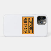 ストップFur Trade Sign orange Case-Mate iPhoneケース (裏面(横))