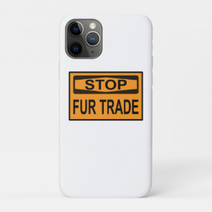 ストップFur Trade Sign orange iPhone 11 Proケース