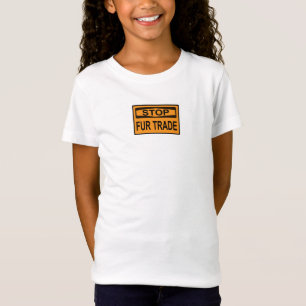 ストップFur Trade Sign orange Tシャツ