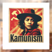 ストップKamunism Harris Walz 2024同志カマラ ウィンドウサイン (シート2)