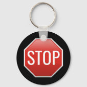 ストップKeychain キーホルダー (正面)