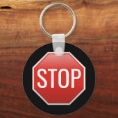 ストップKeychain キーホルダー (正面)