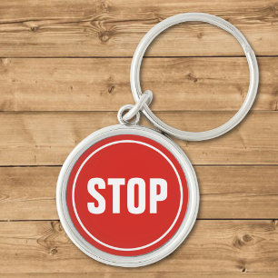ストップKeychain キーホルダー