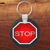 ストップKeychain キーホルダー (正面)
