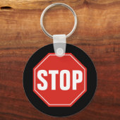 ストップKeychain キーホルダー (正面)