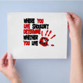 ストップKONY 2012 チラシ (手)