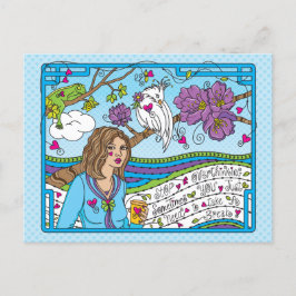 ストップOverthinking_はがき ポストカード