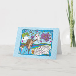 ストップOverthinking_Greetingカード カード