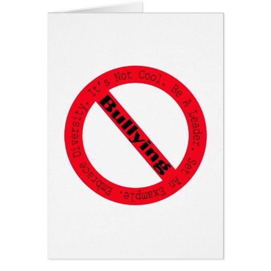 ストップShirley Taylorによるいじめロゴ (正面)