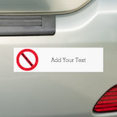 ストップShirley Taylorによるいじめロゴ バンパーステッカー (車上)