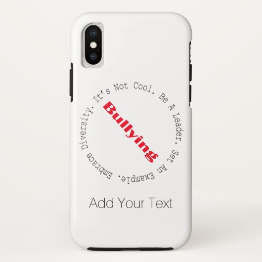 ストップShirley Taylorによるいじめロゴ Case-Mate iPhoneケース (裏面)