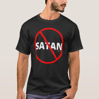 ストップSYMBOLクリスチャン信仰サタストップン Tシャツ