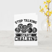 ストップTalking Start Chalking – ビリおもしろいヤード8 Ll カード (黄色い花)