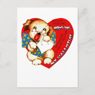 ストップYour Howling Valentine シーズンポストカード