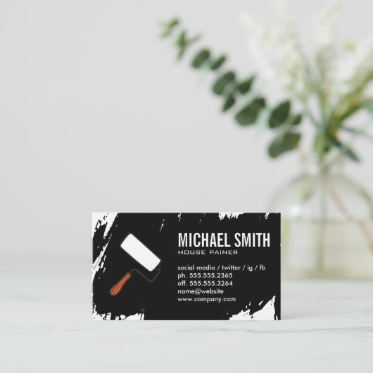 ストッ絵を描クス 名刺 (スタンド正面)