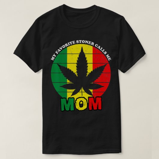 ストナーおもしろいギフト私のストナお気に入りのーは私をママと呼ぶ Tシャツ (デザイン正面)