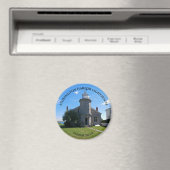 ストニントンハーバーライトハウス、CTラウンドマグネット マグネット (インサイチュ (食洗機))