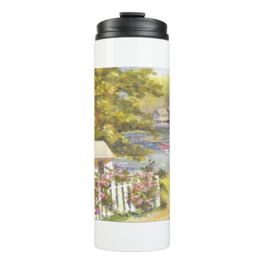 ストニントン港の眺め タンブラー (正面)