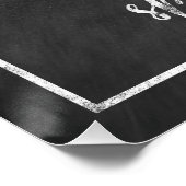 ストフィーここで台無しヴィンテージ黒板 ポスター (コーナー)