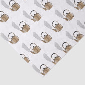 ストベートップまたはホブケトル漫画イラストレーション 薄葉紙 (詳細)