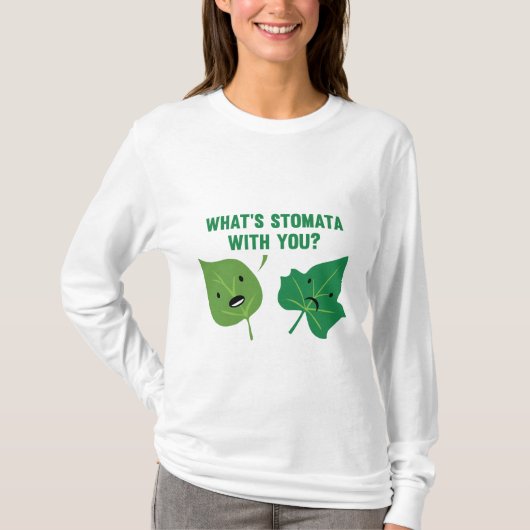 ストマタは何だ? Tシャツ (正面)