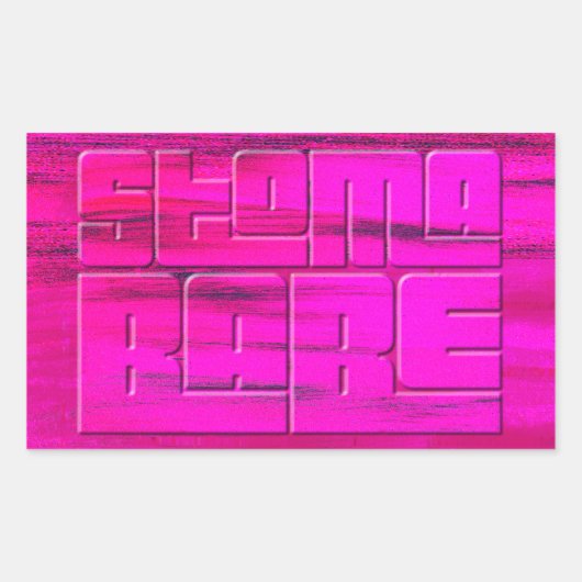 ストマ・バベ 長方形シール (正面)