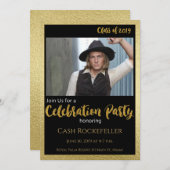 ストライキエレガント卒業党招待状 招待状 (正面/裏面)