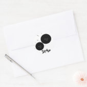 ストライキ – ボーリング ラウンドシール (封筒)