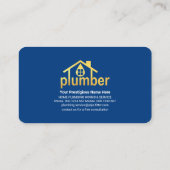 ストライクウォーターズ金ゴールドプルマーホーム 名刺 (裏面)