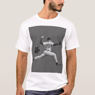 ストライクゾーン 野球 ピッチャー シルエット - ダイナミック Tシャツ