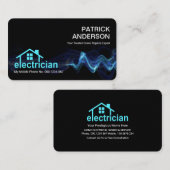 ストライクブルー稲妻ホーム修理 名刺 (正面/裏面)