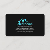 ストライクブルー稲妻ホーム修理 名刺 (裏面)