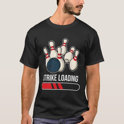 ストライク荷重ボーリング Tシャツ (正面)