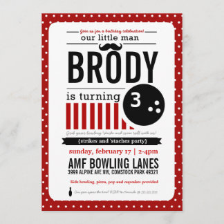 ストライク&スタッチズ招待状 招待状