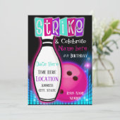 ストライク 誕生日カード 招待状 (スタンド正面)